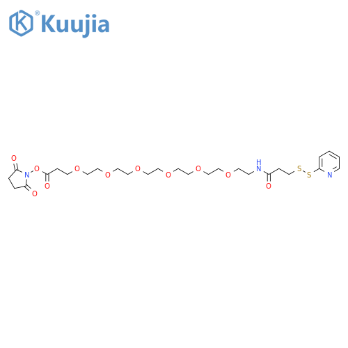 SPDP-PEG6-NHS ester structure
