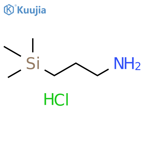 (3-aminopropyl)trimethylsilane hydrochloride structure