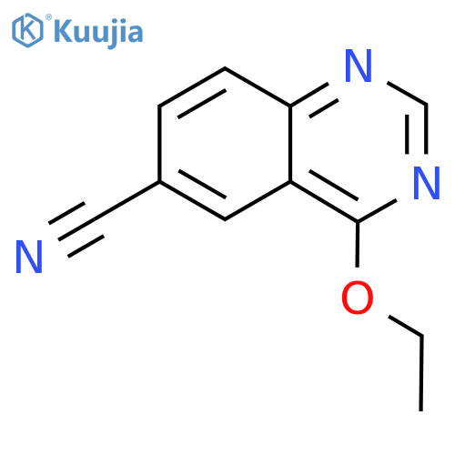 4-Ethoxyquinazoline-6-carbonitrile structure
