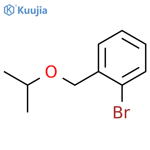 1-bromo-2-(isopropoxymethyl)benzene structure