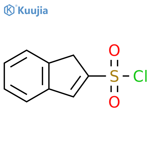 1H-Indene-2-sulfonyl chloride structure