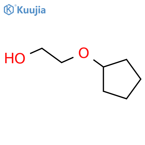2-(Cyclopentyloxy)ethanol structure