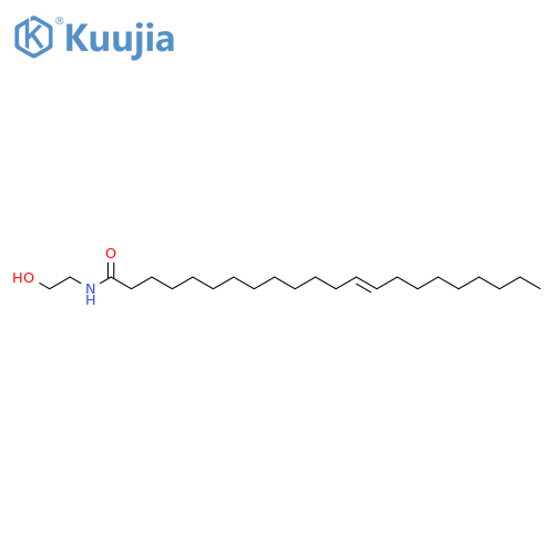 N-(2-Hydroxyethyl)erucamide structure