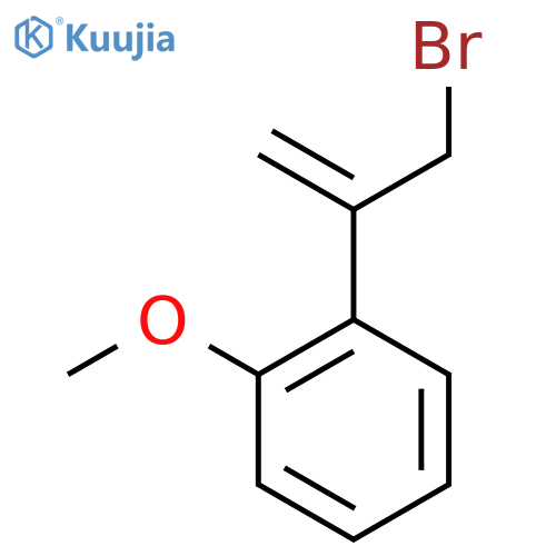 1-(3-Bromoprop-1-en-2-yl)-2-methoxybenzene structure