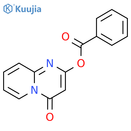 4H-Pyrido[1,2-a]pyrimidin-4-one, 2-(benzoyloxy)- structure