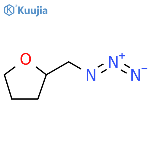 Furan, 2-(azidomethyl)tetrahydro- structure