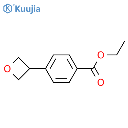 ethyl 4-(oxetan-3-yl)benzoate structure
