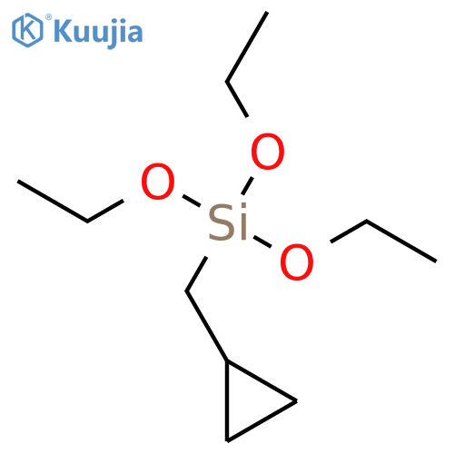 Silane, (cyclopropylmethyl)triethoxy- structure