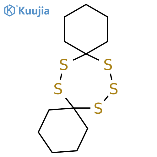 7,8,15,16,17-pentathiadispiro[5.2.59.36]heptadecane structure