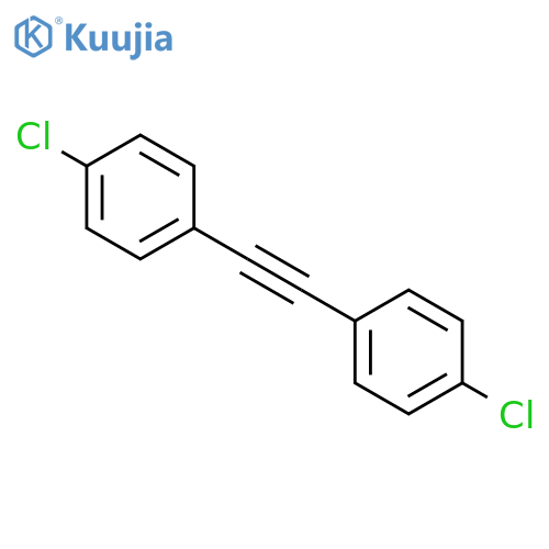 4,4'-Dichlorodiphenylacetylene structure