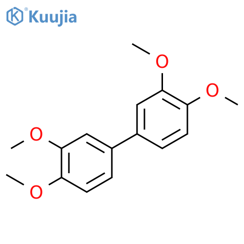1,1'-Biphenyl, 3,3',4,4'-tetramethoxy-, radical ion(1+) structure