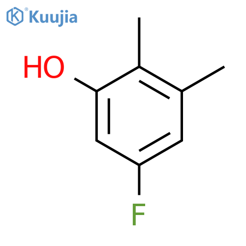 5-Fluoro-2,3-dimethylphenol structure