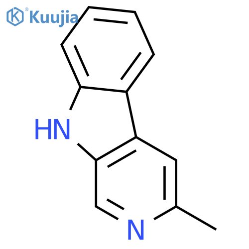 3-methyl-9H-Pyrido[3,4-b]indole structure