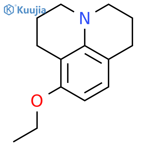 1H,5H-Benzo[ij]quinolizine,8-ethoxy-2,3,6,7-tetrahydro- structure