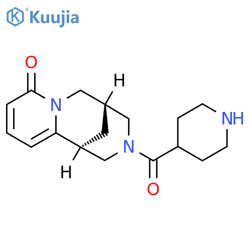 (1S,9S)-11-(piperidine-4-carbonyl)-7,11-diazatricyclo[7.3.1.0^{2,7}]trideca-2,4-dien-6-one structure