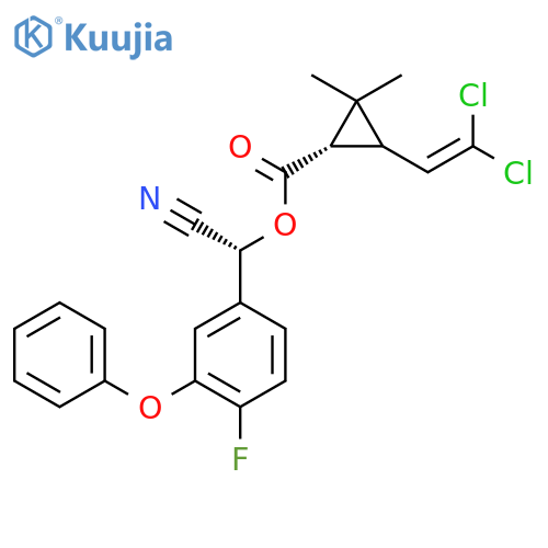 β-Cyfluthrin structure