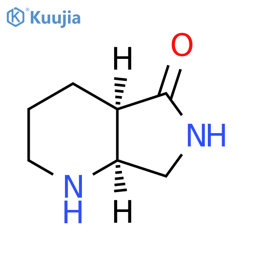 (4aR,7aS)-octahydro-1H-pyrrolo[3,4-b]pyridin-5-one structure