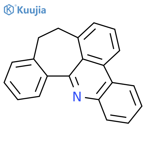 BENZO[6,7]CYCLOHEPTA[1,2,3-GH]PHENANTHRIDINE, 8,9-DIHYDRO- structure