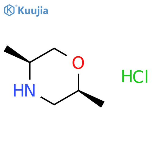 (2S,5S)-2,5-Dimethylmorpholine hydrochloride structure