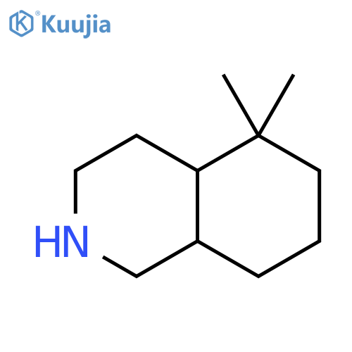 5,5-dimethyl-decahydroisoquinoline structure