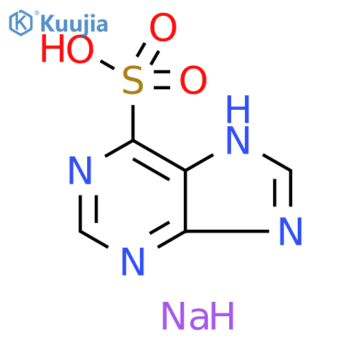 7H-purine-6-sulfonate structure