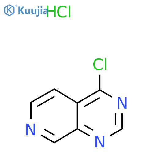 4-Chloropyrido3,4-dpyrimidine Hydrochloride structure