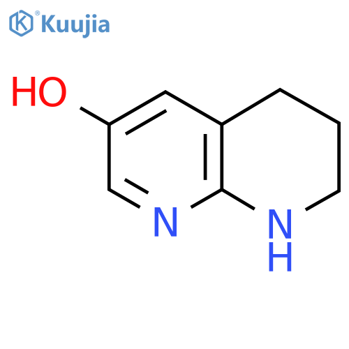 5,6,7,8-Tetrahydro-1,8-naphthyridin-3-ol structure