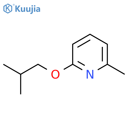 2-Methyl-6-(2-methylpropoxy)pyridine structure