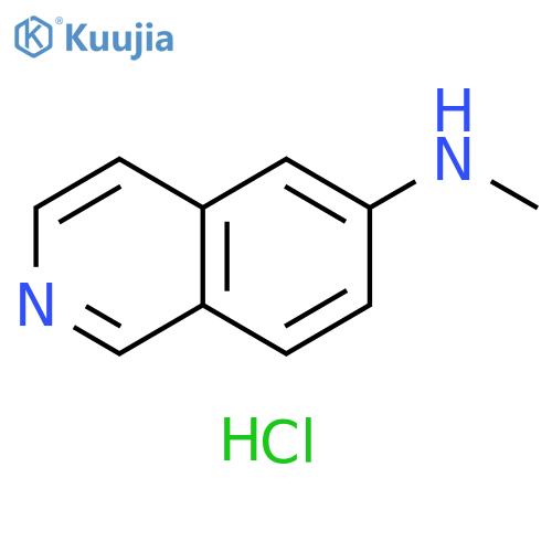 N-methylisoquinolin-6-amine dihydrochloride structure