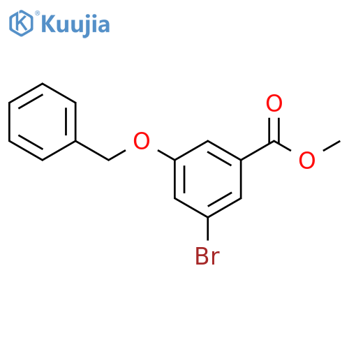methyl 3-(benzyloxy)-5-bromobenzoate structure
