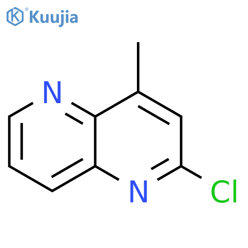 2-Chloro-4-methyl-1,5-naphthyridine structure