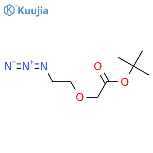 Azido-PEG1-CH2CO2-t-butyl Ester structure