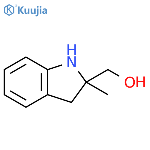 1H-Indole-2-methanol, 2,3-dihydro-2-methyl- structure
