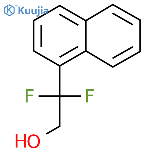 2-(1-Naphthyl)-2,2-difluoroethanol structure