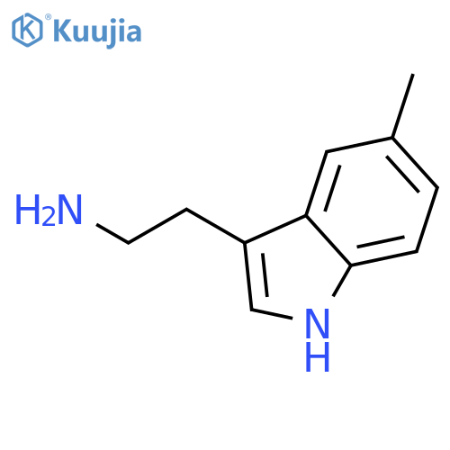 2-(5-Methyl-1H-indol-3-yl)ethanamine structure