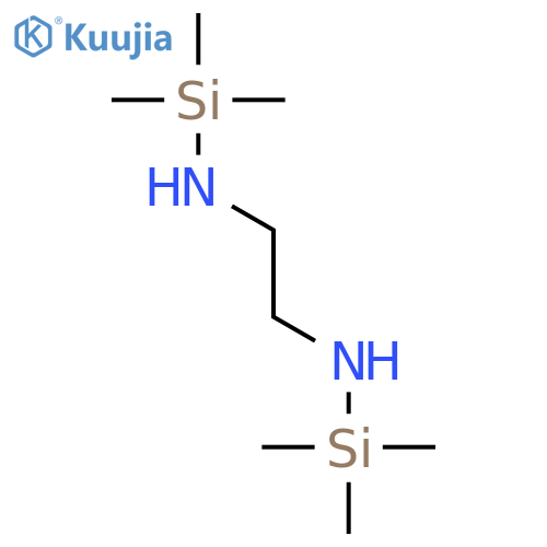 1,2-Ethanediamine,N1,N2-bis(trimethylsilyl)- structure