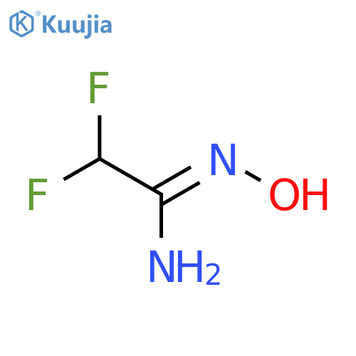 (z)-2,2-Difluoro-N'-Hydroxyethanimidamide structure