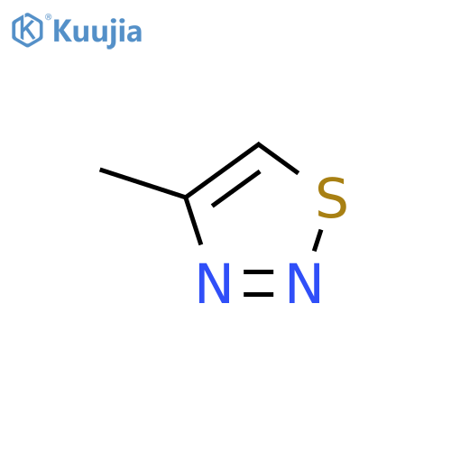 4-Methyl-1,2,3-thiadiazole structure