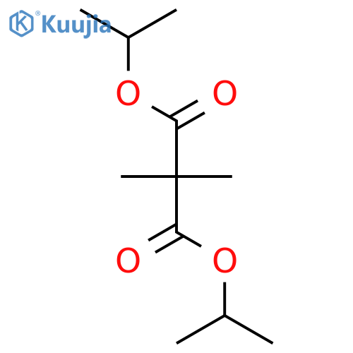 Propanedioic acid, dimethyl-, bis(1-methylethyl) ester structure