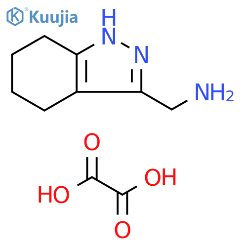 (4,5,6,7-Tetrahydro-1H-indazol-3-yl)-methylamine Oxalate Salt structure