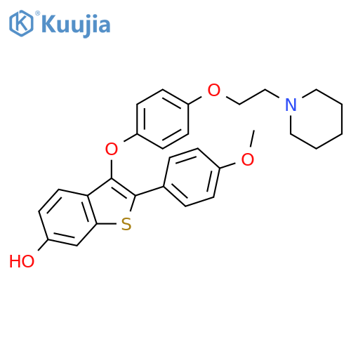 Arzoxifene structure