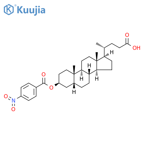 (3β,5β)-3-(4-Nitrobenzoyl)oxy-cholan-24-oic Acid structure