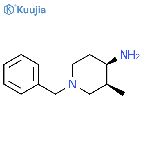 (3S,4R)-1-Benzyl-3-methyl-piperidin-4-ylamine structure