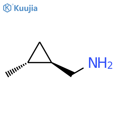 (1R,2R)-C-(2-Methyl-cyclopropyl)-methylamine structure