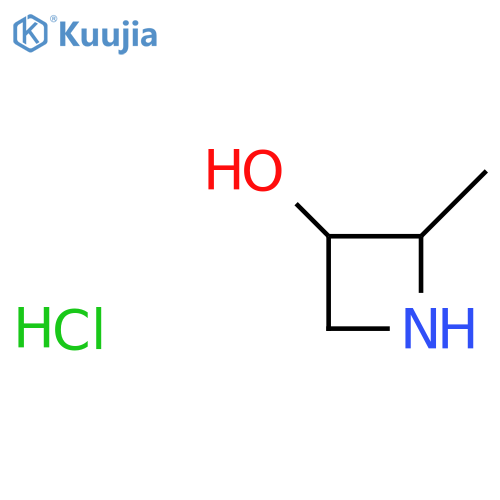 (2S,3R)-2-methylazetidin-3-ol;hydrochloride structure