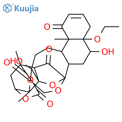 Physalin B; 5,6-Dihydro, 5α-ethoxy, 6β-hydroxy structure
