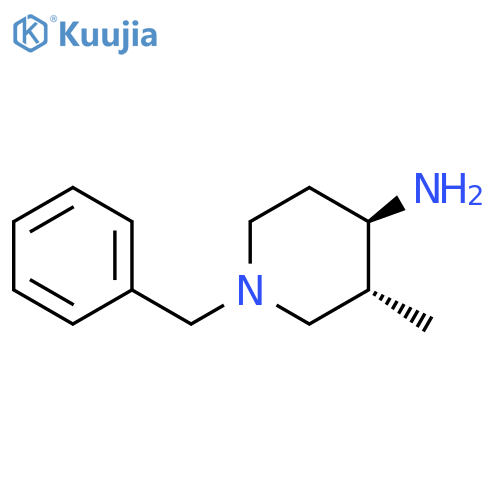 (3R,4R)-1-Benzyl-3-methyl-piperidin-4-ylamine structure