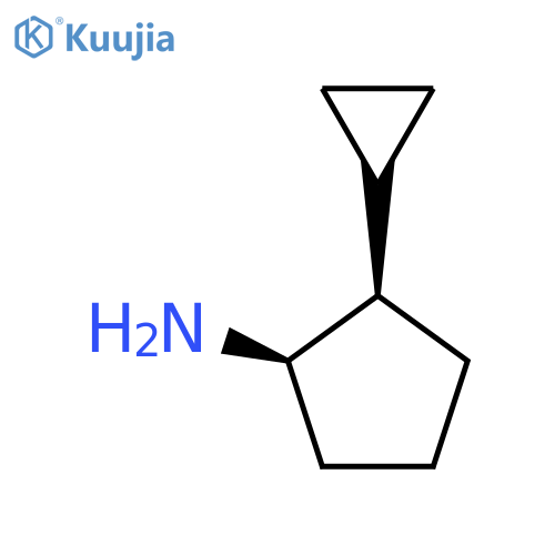 (1R,2R)-2-Cyclopropylcyclopentan-1-amine structure