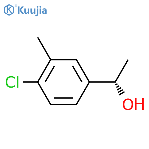 (1S)-1-(4-chloro-3-methylphenyl)ethan-1-ol structure