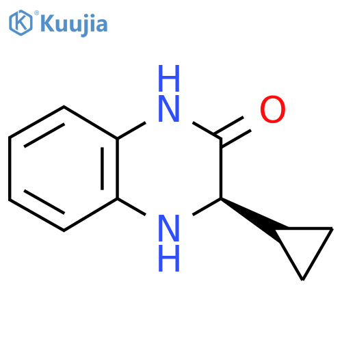 (R)-3-Cyclopropyl-3,4-dihydroquinoxalin-2(1H)-one structure